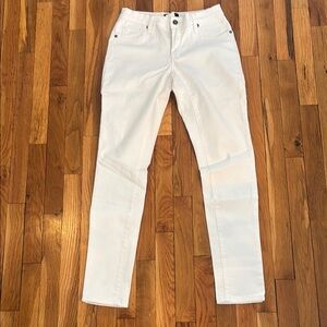 VENUS White Straight Leg Denim Jeans